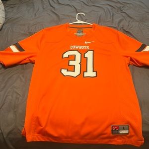Oklahoma State Cowboys Nike Orange Jersey L